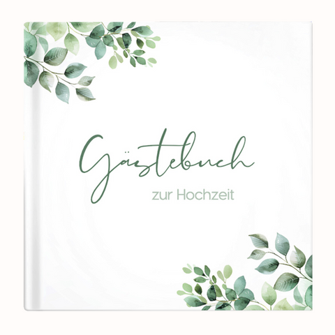 Gästebuch Hochzeit mit Fragen